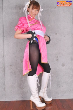 Aya Kamijo STREET FIGHTER Lee Chun-Li (Pink)