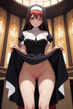 [AI Generated] Nun of the above 01