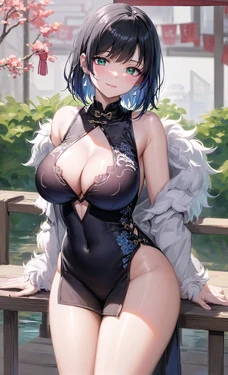 (BrightSky) - Yelan (ai generated)