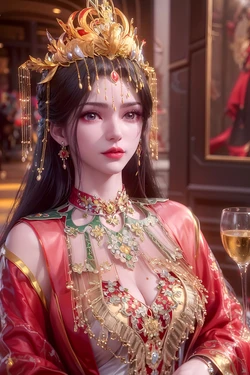 [AI Generated] 仙逆 李慕婉 婚服