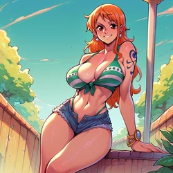 [AI Generated] Nami - Just Nami (Poosan)