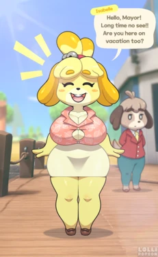 [Lollipopcon] Vacation with the isabelle (Animal Crossing)