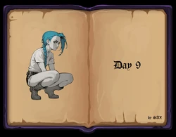 [SAX] Jinx's Journey - Day 9 (AI Generated)