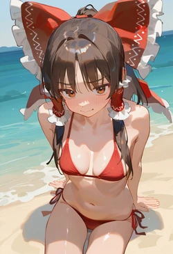 [Hedera (Gb_5)] Hakurei Reimu [AI Generated]