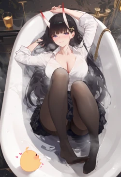 [AI Generated] [Coolsummer] Noshiro Bathing [Patreon]