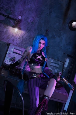 Zirael Rem - Jinx Arcane set