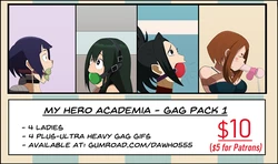 [Dawho555] MHA Gag Animation (Pack 1)