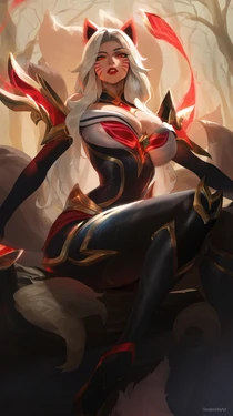 [SinderellaAI] Immortalized Legend Ahri [AI Generated]