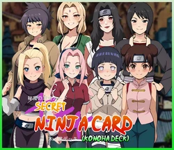 Litchaudhumide: Secret Ninja Cards (Konoha DECK) (ai generated)