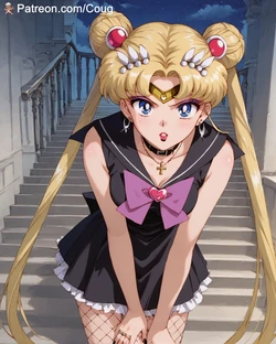 Usagi Tsukino hentai from Sailor Moon [AI Generated]