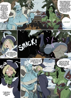 [HoneyBread] World of Warcraft-themed Comic Commission