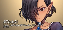 [ADSouto] Luca, Half Dark-Elf Warrior / Kuroinu 2
