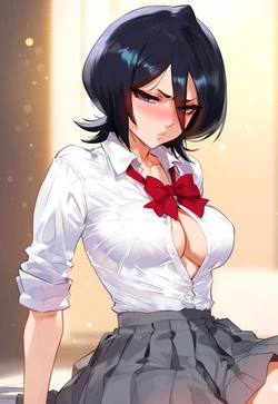 [Floxin] Rukia Kuchiki (BLEACH) x BBC [AI Generated]