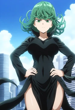 Tatsumaki the Tornado of Terror / Mature ver- Sephiaton [AI Generated]