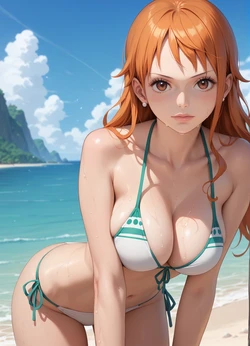 [Nero100] Nami in Bikini (AI Generated)