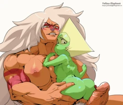 Peridot + Futa Jasper (Steven Universe) - Yellow Elephant