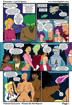 [Karmagik] Lust In Space (Futurama) (Spanish) [kalock & ToonX]