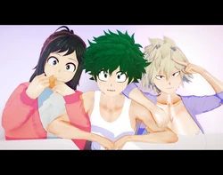 [[QXDT]] Deku Harem hero agency