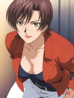 [CjinAl] Kido Ayane from Jokutsuma aka Humiliated Wives [Ai Generated]
