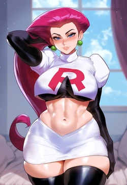 [Creamy_Ai] Jessie (Pokemon) [AI Generated]