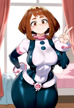 [Creamy Ai] Ochako Uraraka [AI Generated]