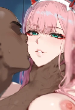 ChocoPizza - Zero Two (p1-3) [AI Generated] [Pixiv]