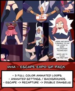 [Dawho555] MHA - Escape Expo Gif Pack