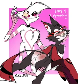 Angel Dust & Husker The Days Of Having Sex (Hazbin Hotel)