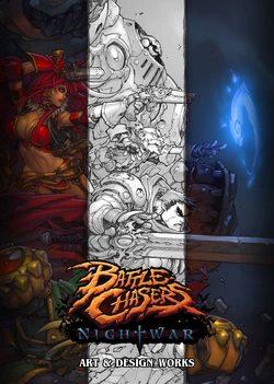 Battle Chasers Nightwar - Art & Design Works