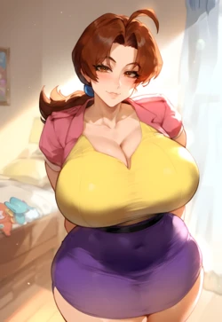 [Creamy_Ai] Delia Ketchum (Pokemon) [AI Generated]