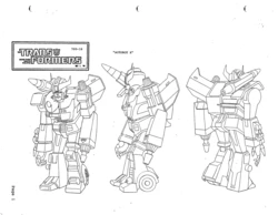 G1 Transformers  Model Sheets 1985