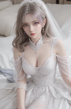 [AI Generated] 斗破苍穹 小医仙 婚纱