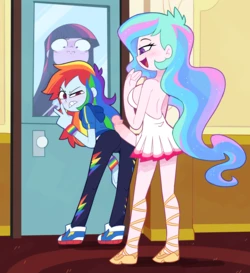 [Miscon] Rainbow Dash x Celestia set (My Little Pony: Equestria Girls)