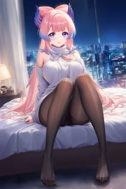 [Pixiv] 珊瑚宫心海 处男杀手服[AI Generated]