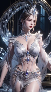 [AI Generated]斗罗大陆-比比东（墨迹图包系列）