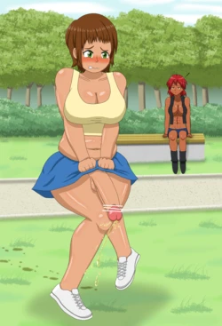 Papergami omorashi art