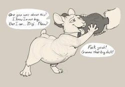 [JackieTheDoodler] Hamster Bites Off More Than She Can Chew