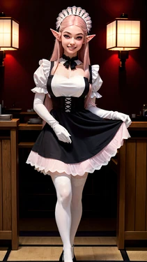 Nei - Maid cosplay [AI Generated]