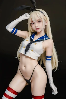 Shimakaze AI Photorealistic Girl #18 [AI Generated]