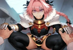 [Hentai - Hell] Astolfo (female) (request) (Patreon) (AI Generated)