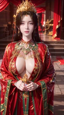 [AI Generated] 仙逆 李慕婉 婚服