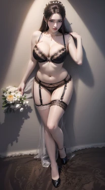 [AI Generated] 斗破苍穹 云韵 蕾丝内衣