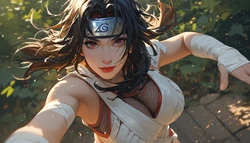 [euskyart] Kurenai (Naruto) test (Patreon) (AI Generated)