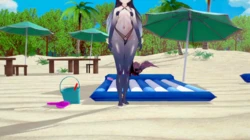 From The Sea Thing【MMD】 テオ _ Teo beach