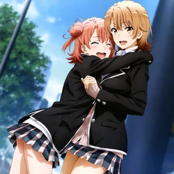 [Cyber-Wifu11] Yui & Iroha (Yahari Ore no Seishun Love Come wa Machigatteiru) (AI Generated)