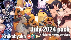 [Krokobyaka] July 2024 Pack