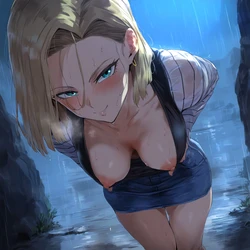 [Nyakki] - Android 18 40pics (Patreon) (AI Generated)