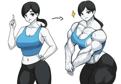 [Musctonk] Wii Fit Girl Comic