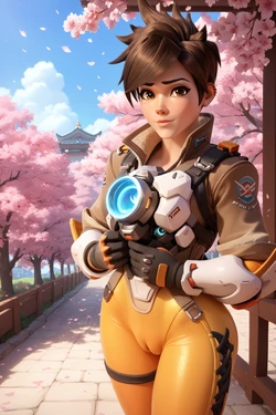 Tracer, Overwatch [AI Generated]