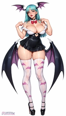 LustfulwaifuX - Morrigan Aensland Exam (AI Generated) (Patreon)